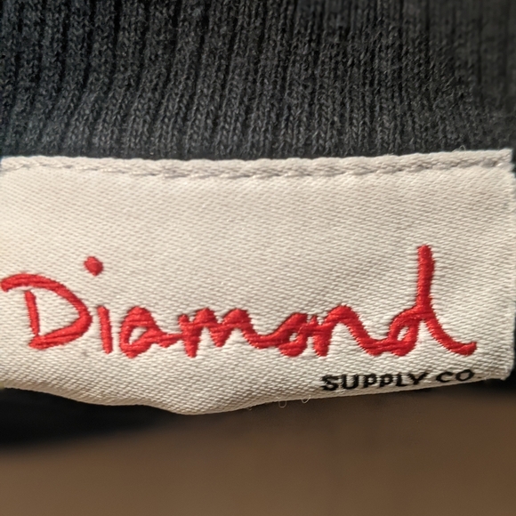 Diamond Supply Co Black Crewneck Sweater - Picture 5 of 5